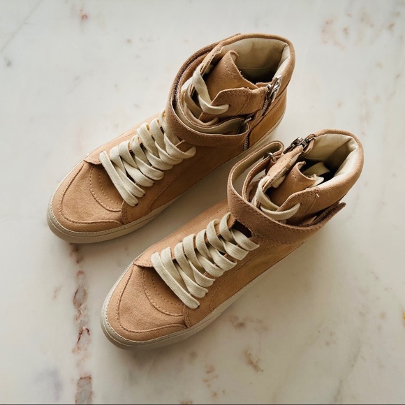 New Dolce Vita Blush Westly Suede high top Sneakers shoes - Picture 6 of 13